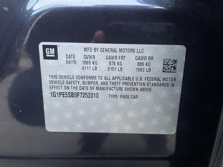 2015 Chevrolet Cruze 4dr Sdn Auto 2LT, available for sale in Elida, Ohio | Josh's All Under Ten LLC. Elida, Ohio 2015 Chevrolet Cruze 4dr Sdn Auto 2LT, available for sale in Elida, Ohio | Josh's All Under Ten LLC. Elida, Ohio