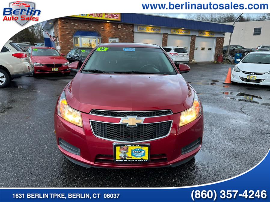 2014 Chevrolet Cruze 4dr Sdn Auto 1LT, available for sale in Berlin, Connecticut | Berlin Auto Sales LLC. Berlin, Connecticut 2014 Chevrolet Cruze 4dr Sdn Auto 1LT, available for sale in Berlin, Connecticut | Berlin Auto Sales LLC. Berlin, Connecticut