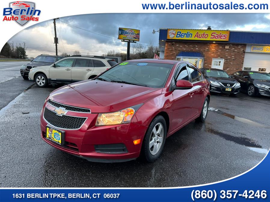 2014 Chevrolet Cruze 4dr Sdn Auto 1LT, available for sale in Berlin, Connecticut | Berlin Auto Sales LLC. Berlin, Connecticut 2014 Chevrolet Cruze 4dr Sdn Auto 1LT, available for sale in Berlin, Connecticut | Berlin Auto Sales LLC. Berlin, Connecticut