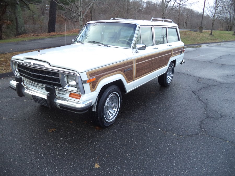 1990 Jeep Grand Wagoneer 4dr Wagon 4WD, available for sale in Naugatuck, Connecticut | Riverside Motorcars, LLC. Naugatuck, Connecticut 1990 Jeep Grand Wagoneer 4dr Wagon 4WD, available for sale in Naugatuck, Connecticut | Riverside Motorcars, LLC. Naugatuck, Connecticut