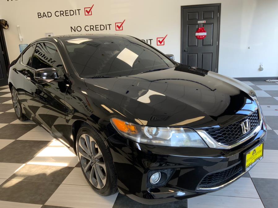 2014 Honda Accord Coupe 2dr V6 Auto EX-L w/Navi, available for sale in Hartford, Connecticut | Franklin Motors Auto Sales LLC. Hartford, Connecticut 2014 Honda Accord Coupe 2dr V6 Auto EX-L w/Navi, available for sale in Hartford, Connecticut | Franklin Motors Auto Sales LLC. Hartford, Connecticut