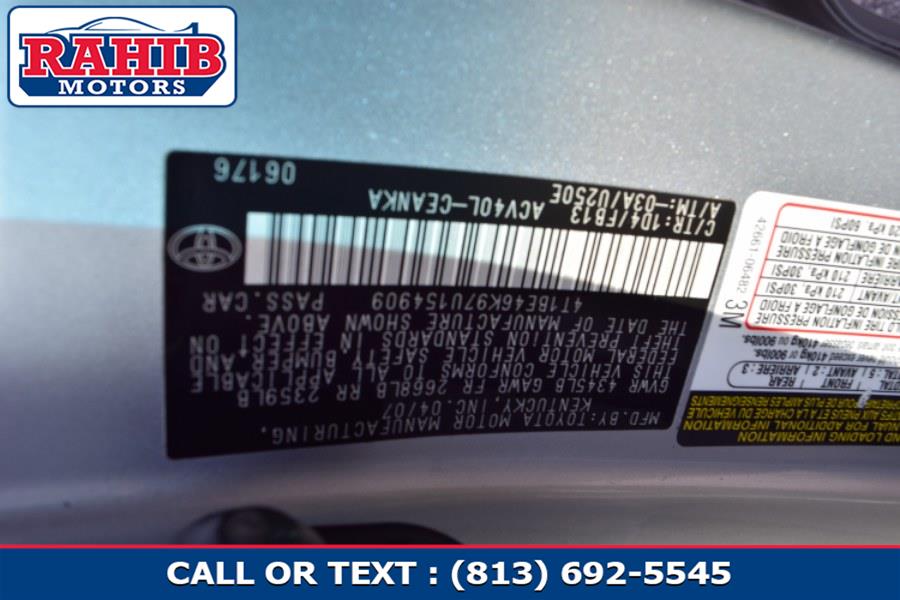2007 Toyota Camry 4dr Sdn I4 Auto LE (Natl), available for sale in Winter Park, Florida | Rahib Motors. Winter Park, Florida 2007 Toyota Camry 4dr Sdn I4 Auto LE (Natl), available for sale in Winter Park, Florida | Rahib Motors. Winter Park, Florida
