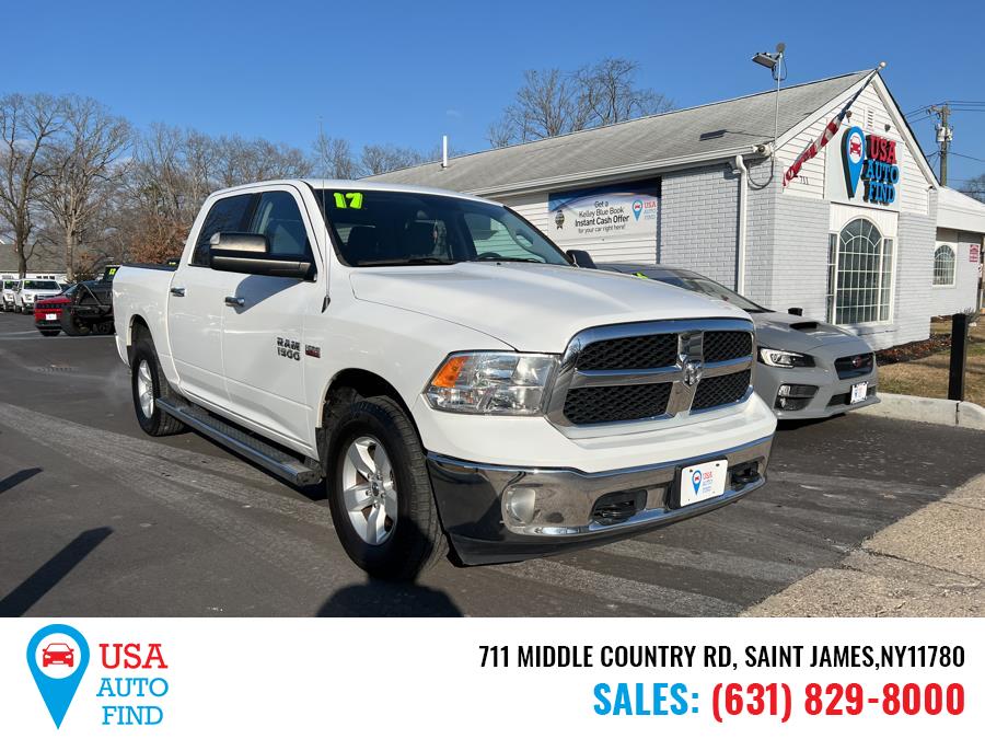 2017 Ram 1500 Big Horn 4x4 Crew Cab 5''7" Box, available for sale in Saint James, New York | USA Auto Find. Saint James, New York