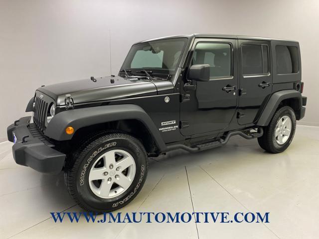 2017 Jeep Wrangler Unlimited Sport 4x4, available for sale in Naugatuck, Connecticut | J&M Automotive Sls&Svc LLC. Naugatuck, Connecticut 2017 Jeep Wrangler Unlimited Sport 4x4, available for sale in Naugatuck, Connecticut | J&M Automotive Sls&Svc LLC. Naugatuck, Connecticut