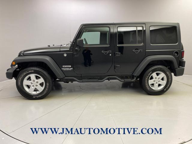 2017 Jeep Wrangler Unlimited Sport 4x4, available for sale in Naugatuck, Connecticut | J&M Automotive Sls&Svc LLC. Naugatuck, Connecticut 2017 Jeep Wrangler Unlimited Sport 4x4, available for sale in Naugatuck, Connecticut | J&M Automotive Sls&Svc LLC. Naugatuck, Connecticut