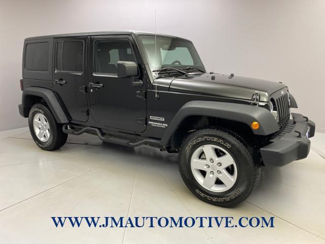 2017 Jeep Wrangler Unlimited Sport 4x4, available for sale in Naugatuck, Connecticut | J&M Automotive Sls&Svc LLC. Naugatuck, Connecticut 2017 Jeep Wrangler Unlimited Sport 4x4, available for sale in Naugatuck, Connecticut | J&M Automotive Sls&Svc LLC. Naugatuck, Connecticut