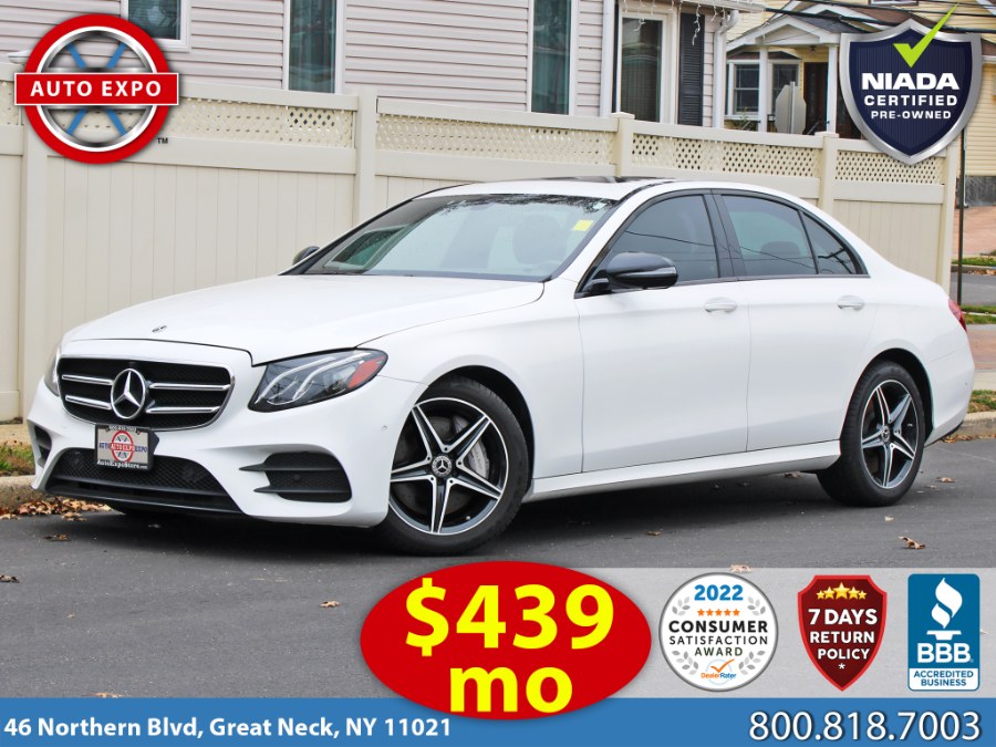 2019 Mercedes-benz E-class E 450 AMG Sport Package, available for sale in Great Neck, New York | Auto Expo Ent Inc.. Great Neck, New York