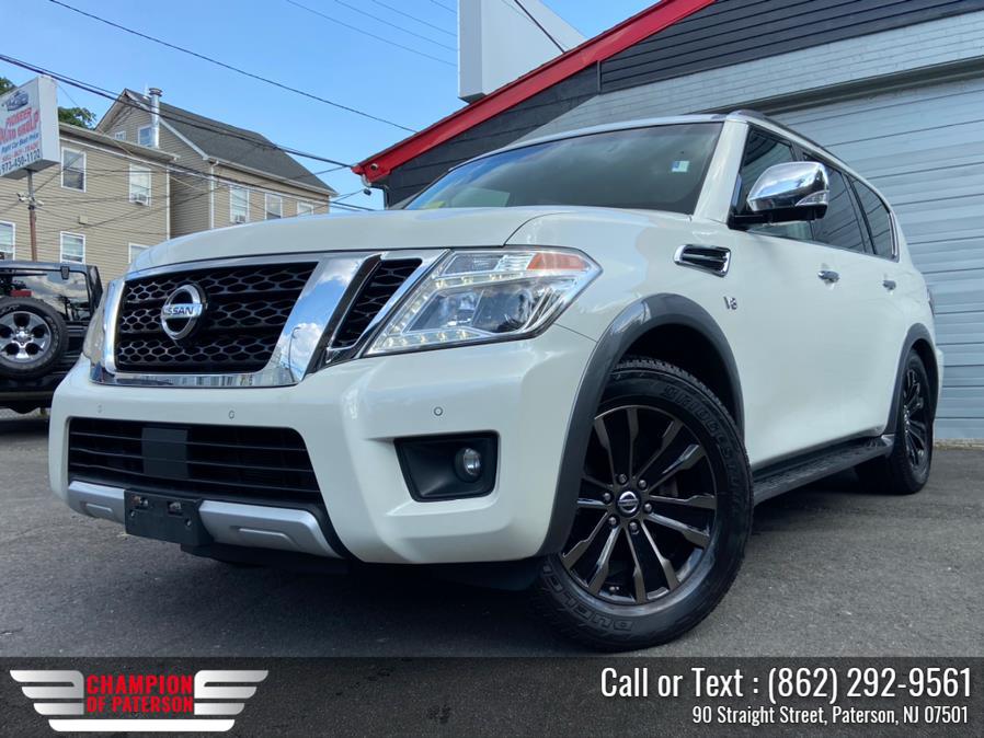 2017 Nissan Armada 4x4 Platinum, available for sale in Paterson, New Jersey | Champion of Paterson. Paterson, New Jersey