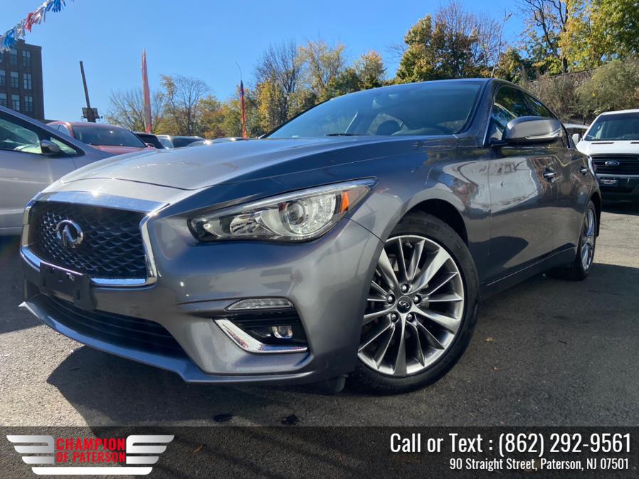 2018 INFINITI Q50 3.0t LUXE AWD, available for sale in Paterson, New Jersey | Champion of Paterson. Paterson, New Jersey
