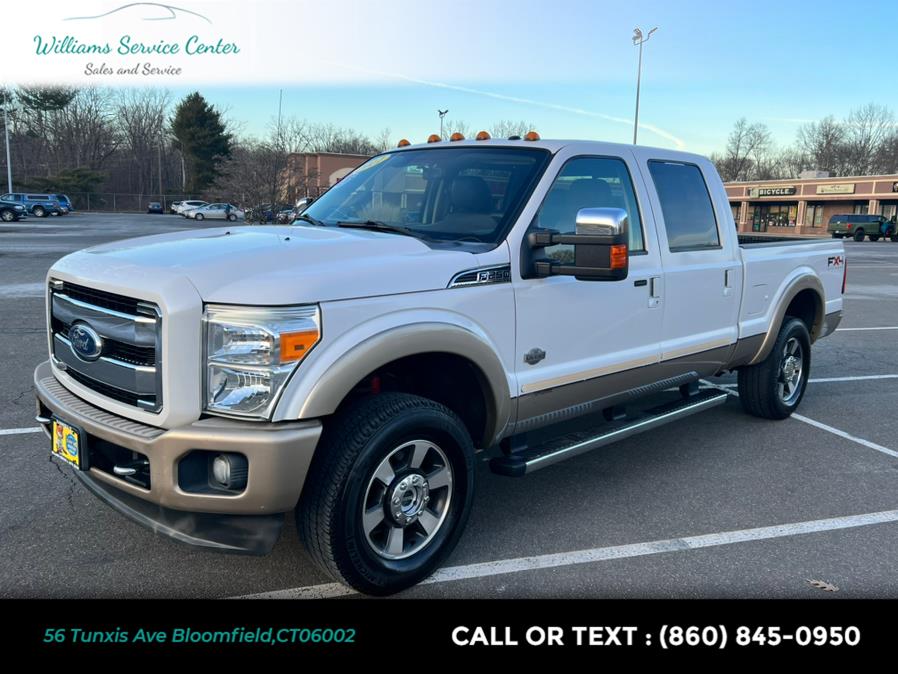 2011 Ford Super Duty F-250 SRW 4WD Crew Cab 156" King Ranch, available for sale in Bloomfield, Connecticut | Williams Service Center. Bloomfield, Connecticut