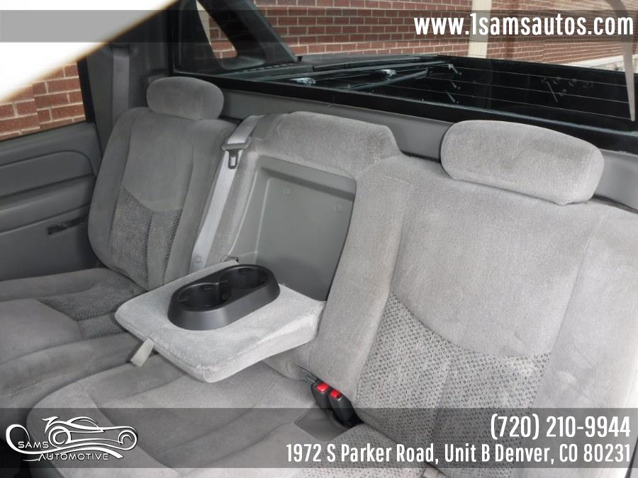 2005 Chevrolet Avalanche 1500 5dr Crew Cab 130" WB 4WD Z71, available for sale in Denver, Colorado | Sam's Automotive. Denver, Colorado 2005 Chevrolet Avalanche 1500 5dr Crew Cab 130" WB 4WD Z71, available for sale in Denver, Colorado | Sam's Automotive. Denver, Colorado