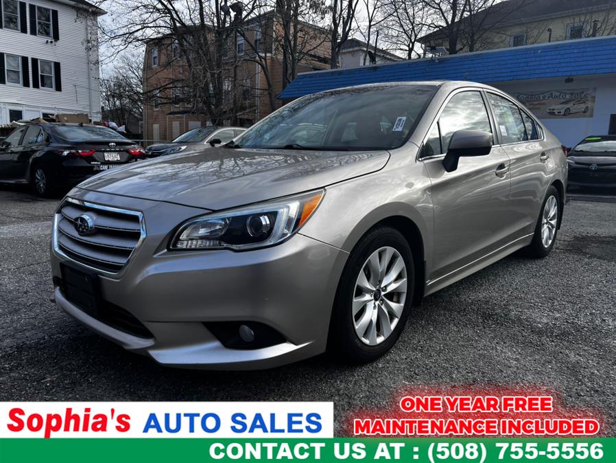 2015 Subaru Legacy 4dr Sdn 2.5i Premium PZEV, available for sale in Worcester, Massachusetts | Sophia's Auto Sales Inc. Worcester, Massachusetts