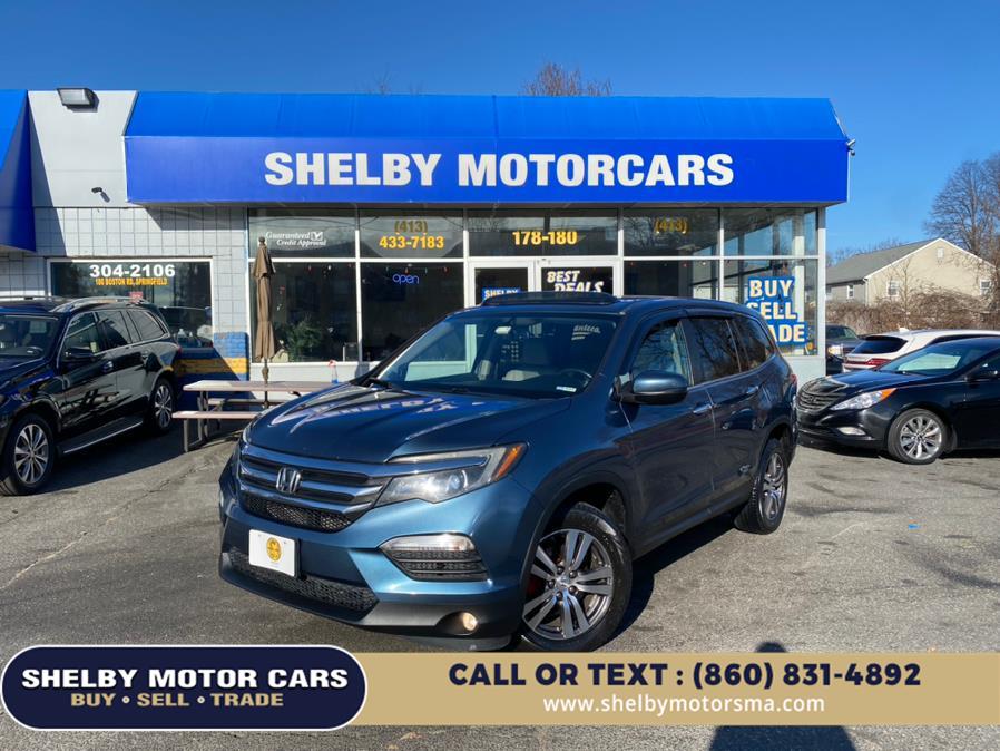 2016 Honda Pilot AWD 4dr EX-L, available for sale in Springfield, Massachusetts | Shelby Motor Cars. Springfield, Massachusetts