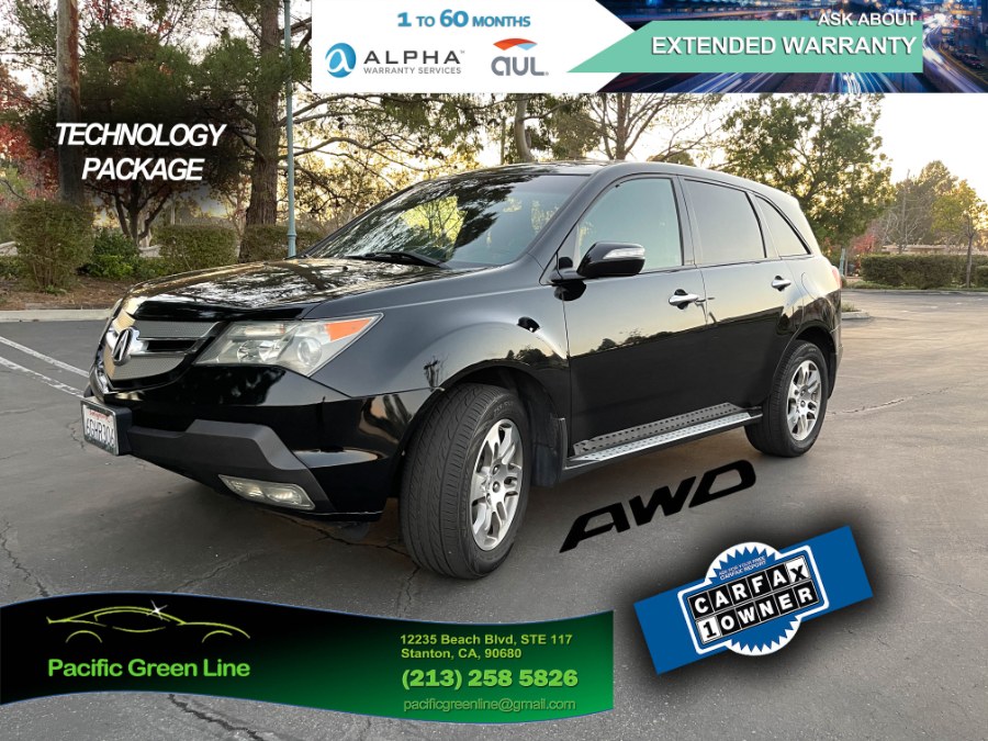 2008 Acura MDX 4WD 4dr Tech Pkg, available for sale in Lake Forest, California | Pacific Green Line. Lake Forest, California