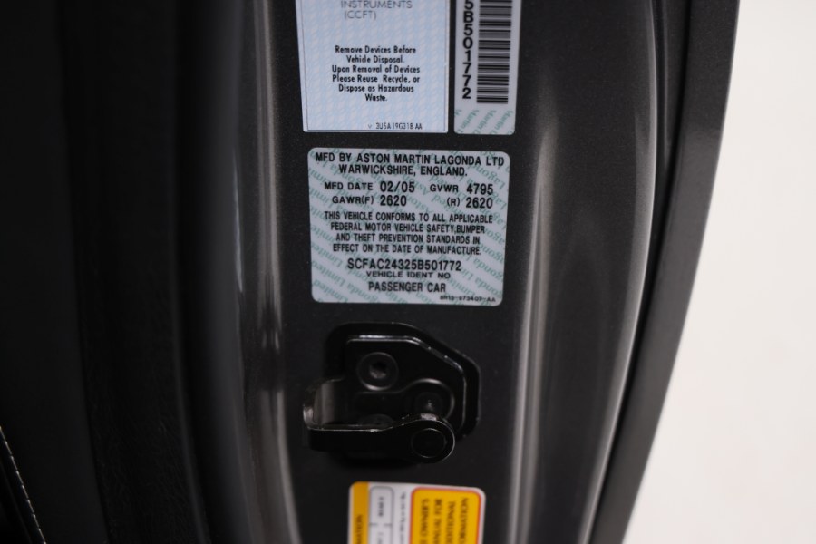 2005 Aston Martin Vanquish S 2dr Cpe, available for sale in North Salem, New York | Meccanic Shop North Inc. North Salem, New York 2005 Aston Martin Vanquish S 2dr Cpe, available for sale in North Salem, New York | Meccanic Shop North Inc. North Salem, New York