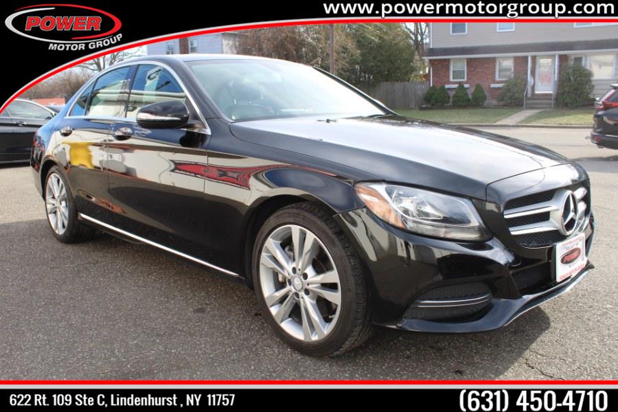 2015 Mercedes-Benz C-Class 4dr Sdn C 300 Sport 4MATIC, available for sale in Lindenhurst, New York | Power Motor Group. Lindenhurst, New York 2015 Mercedes-Benz C-Class 4dr Sdn C 300 Sport 4MATIC, available for sale in Lindenhurst, New York | Power Motor Group. Lindenhurst, New York