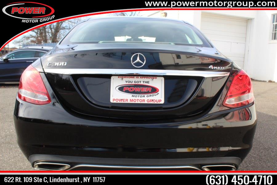 2015 Mercedes-Benz C-Class 4dr Sdn C 300 Sport 4MATIC, available for sale in Lindenhurst, New York | Power Motor Group. Lindenhurst, New York 2015 Mercedes-Benz C-Class 4dr Sdn C 300 Sport 4MATIC, available for sale in Lindenhurst, New York | Power Motor Group. Lindenhurst, New York