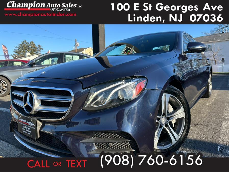 Used Mercedes-Benz E-Class E 300 Luxury 4MATIC Sedan 2017 | Champion Used Auto Sales. Linden, New Jersey