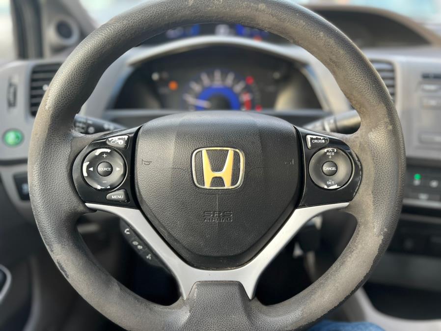 2012 Honda Civic Sdn 4dr Auto EX PZEV, available for sale in Springfield, Massachusetts | Jordan Auto Sales. Springfield, Massachusetts 2012 Honda Civic Sdn 4dr Auto EX PZEV, available for sale in Springfield, Massachusetts | Jordan Auto Sales. Springfield, Massachusetts
