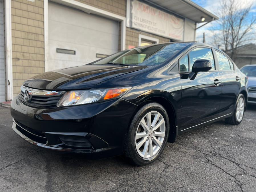 2012 Honda Civic Sdn 4dr Auto EX PZEV, available for sale in Springfield, Massachusetts | Jordan Auto Sales. Springfield, Massachusetts