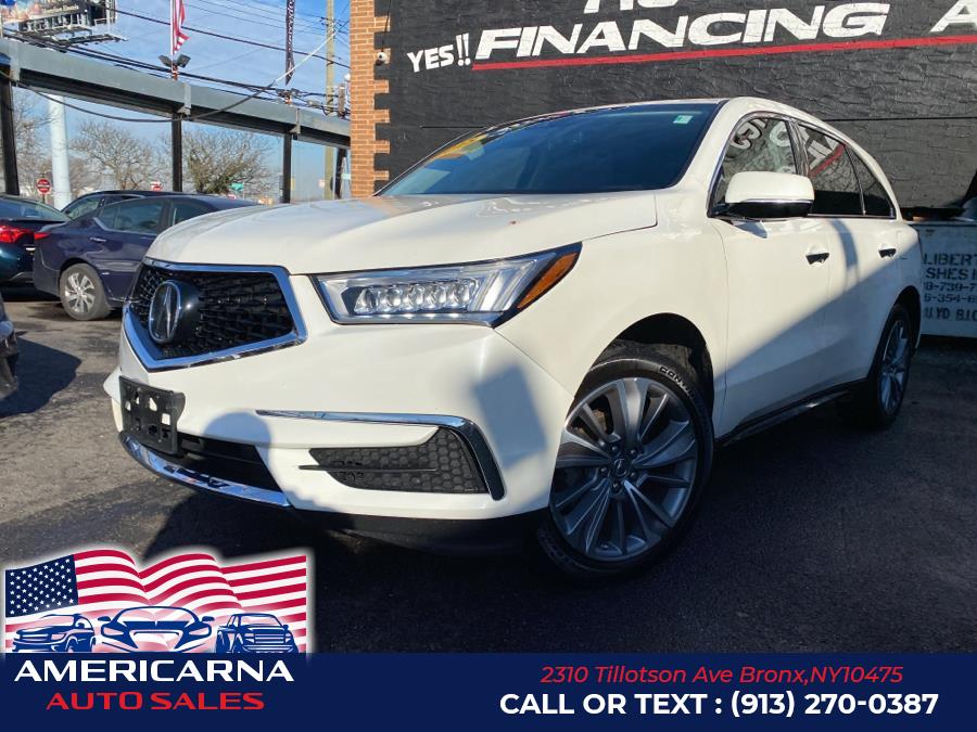 2018 Acura MDX SH-AWD w/Technology Pkg, available for sale in Bronx, New York | Americarna Auto Sales LLC. Bronx, New York 2018 Acura MDX SH-AWD w/Technology Pkg, available for sale in Bronx, New York | Americarna Auto Sales LLC. Bronx, New York