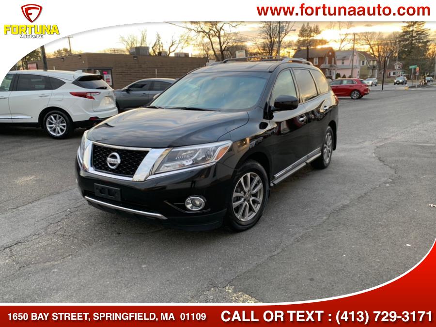 2015 Nissan Pathfinder 4WD 4dr SL, available for sale in Springfield, Massachusetts | Fortuna Auto Sales Inc.. Springfield, Massachusetts