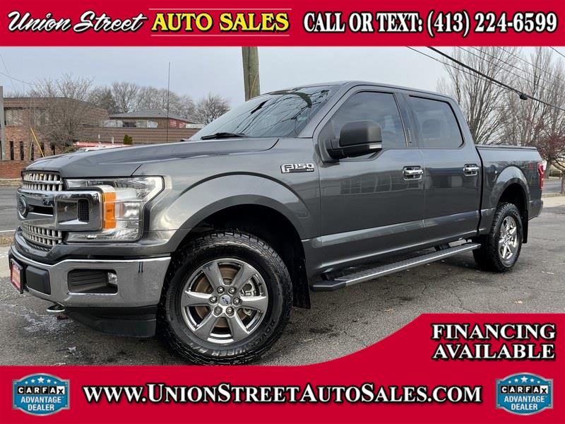 2018 Ford F-150 XLT 4WD SuperCrew 5.5'' Box, available for sale in West Springfield, Massachusetts | Union Street Auto Sales. West Springfield, Massachusetts