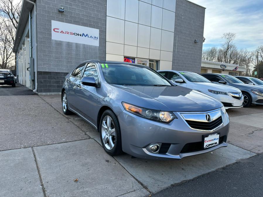 2011 Acura TSX 4dr Sdn I4 Auto Tech Pkg, available for sale in Manchester, Connecticut | Carsonmain LLC. Manchester, Connecticut