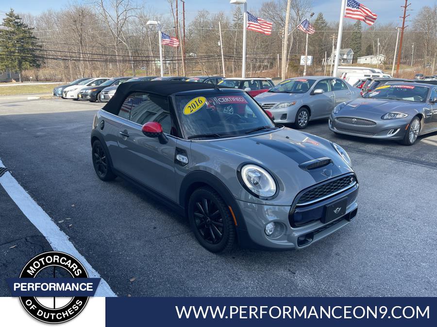 2016 MINI Cooper Convertible 2dr S, available for sale in Wappingers Falls, New York | Performance Motor Cars. Wappingers Falls, New York 2016 MINI Cooper Convertible 2dr S, available for sale in Wappingers Falls, New York | Performance Motor Cars. Wappingers Falls, New York