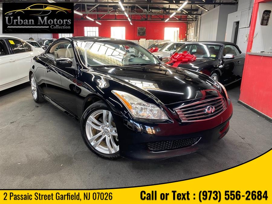 2009 Infiniti G37 Convertible Base, available for sale in Garfield, New Jersey | Urban Motors Collection. Garfield, New Jersey 2009 Infiniti G37 Convertible Base, available for sale in Garfield, New Jersey | Urban Motors Collection. Garfield, New Jersey
