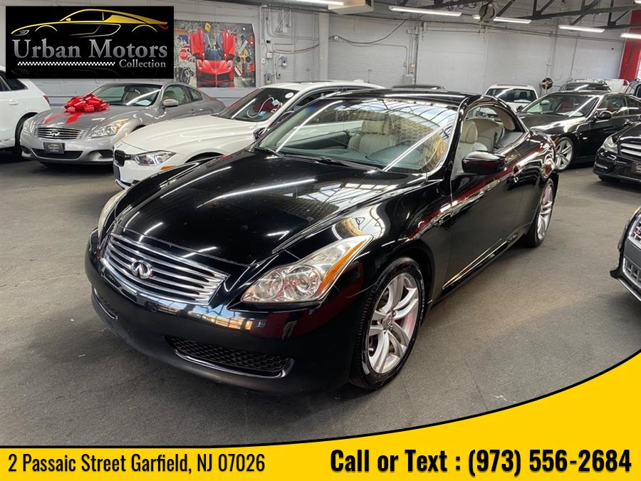 2009 Infiniti G37 Convertible Base, available for sale in Garfield, New Jersey | Urban Motors Collection. Garfield, New Jersey 2009 Infiniti G37 Convertible Base, available for sale in Garfield, New Jersey | Urban Motors Collection. Garfield, New Jersey
