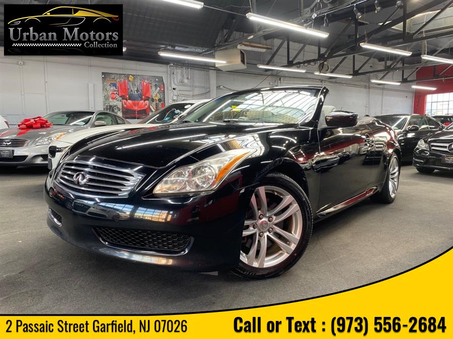 2009 Infiniti G37 Convertible Base, available for sale in Garfield, New Jersey | Urban Motors Collection. Garfield, New Jersey 2009 Infiniti G37 Convertible Base, available for sale in Garfield, New Jersey | Urban Motors Collection. Garfield, New Jersey