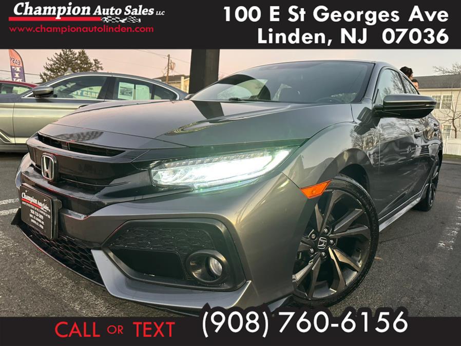 Used 2018 Honda Civic Hatchback in Linden, New Jersey | Champion Auto Sales. Linden, New Jersey