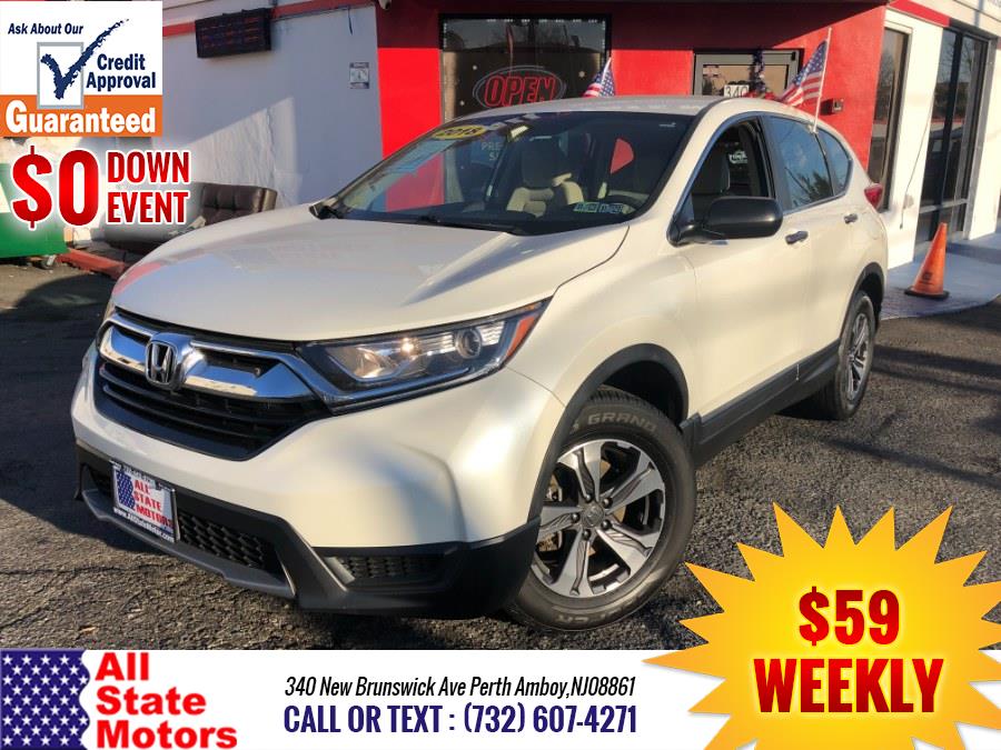 2018 Honda CR-V LX AWD, available for sale in Perth Amboy, New Jersey | All State Motor Inc. Perth Amboy, New Jersey 2018 Honda CR-V LX AWD, available for sale in Perth Amboy, New Jersey | All State Motor Inc. Perth Amboy, New Jersey