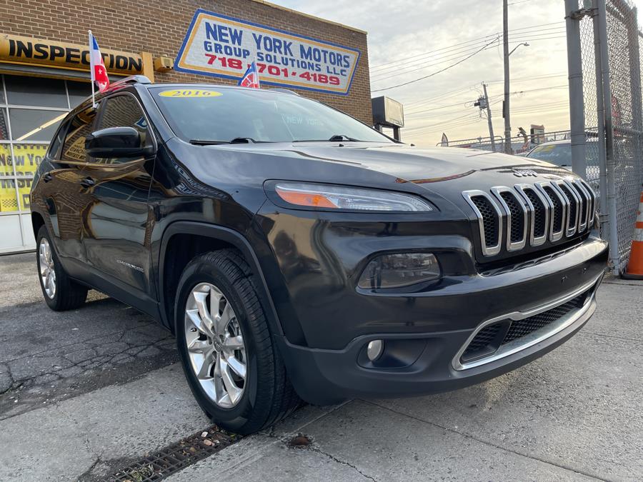 2016 Jeep Cherokee 4WD 4dr Limited, available for sale in Bronx, New York | New York Motors Group Solutions LLC. Bronx, New York