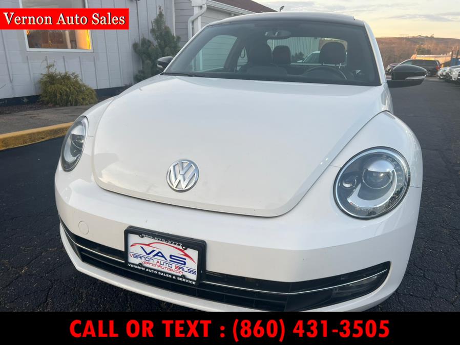 2012 Volkswagen Beetle 2dr Cpe Man 2.0T Turbo w/Sun/Sound, available for sale in Manchester, Connecticut | Vernon Auto Sale & Service. Manchester, Connecticut 2012 Volkswagen Beetle 2dr Cpe Man 2.0T Turbo w/Sun/Sound, available for sale in Manchester, Connecticut | Vernon Auto Sale & Service. Manchester, Connecticut