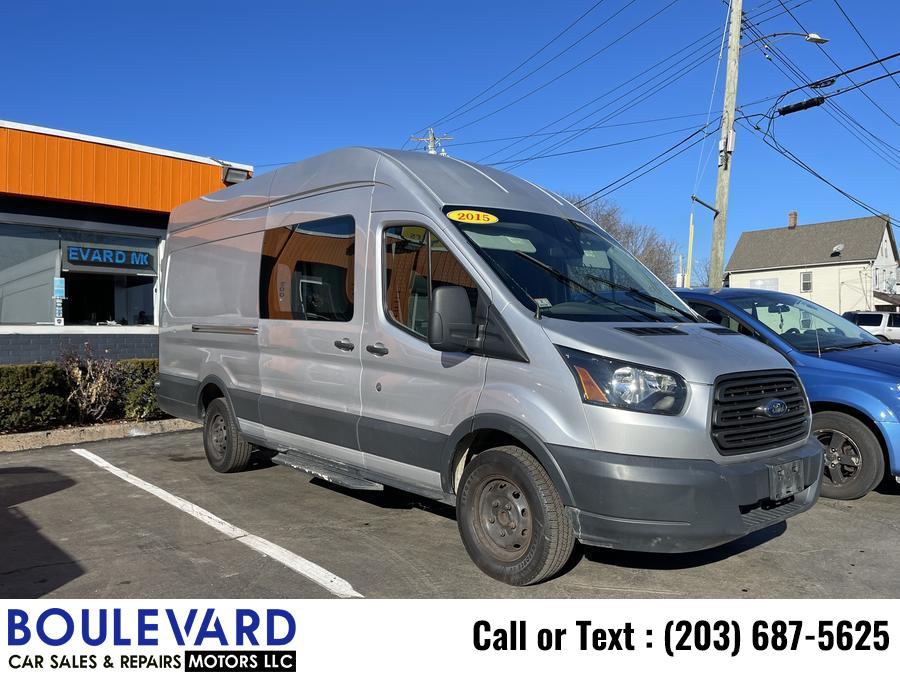 2015 Ford Transit 350 Van Extended Length High Roof w/Sliding Side Door Van , available for sale in New Haven, Connecticut | Boulevard Motors LLC. New Haven, Connecticut 2015 Ford Transit 350 Van Extended Length High Roof w/Sliding Side Door Van , available for sale in New Haven, Connecticut | Boulevard Motors LLC. New Haven, Connecticut
