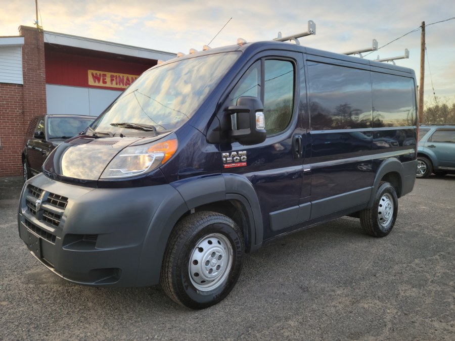 2018 Ram ProMaster Cargo Van 1500 Low Roof 118" WB W/Roof Rack & Shelves, available for sale in East Windsor, Connecticut | Toro Auto. East Windsor, Connecticut