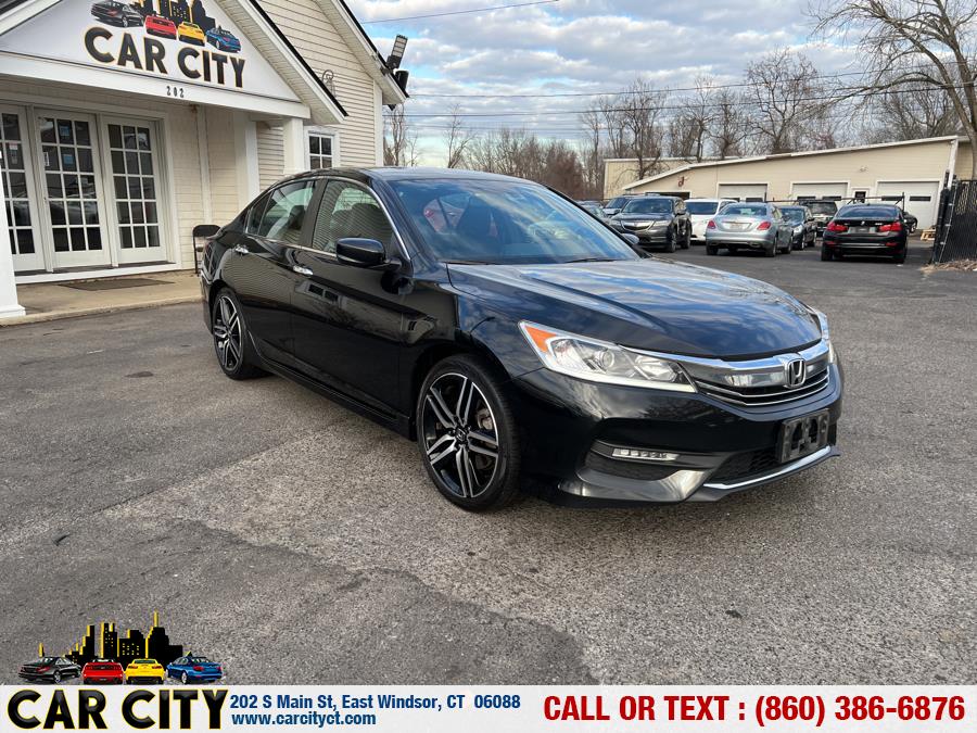 Used Honda Accord Sedan Sport CVT 2017 | Car City LLC. East Windsor, Connecticut Used Honda Accord Sedan Sport CVT 2017 | Car City LLC. East Windsor, Connecticut