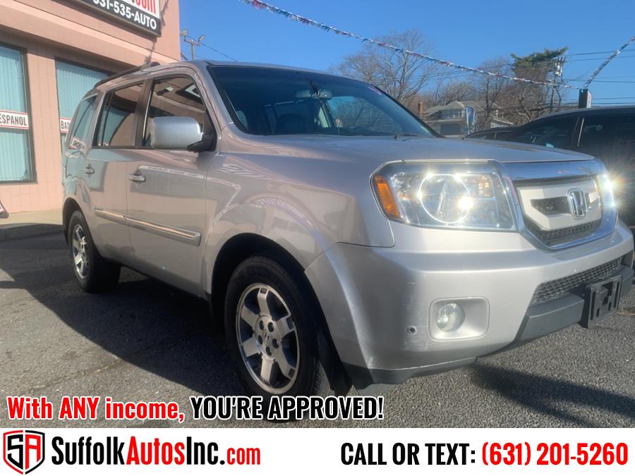 2011 Honda Pilot 4WD 4dr Touring w/RES & Navi, available for sale in Medford, New York | Suffolk Autos Inc. Medford, New York 2011 Honda Pilot 4WD 4dr Touring w/RES & Navi, available for sale in Medford, New York | Suffolk Autos Inc. Medford, New York