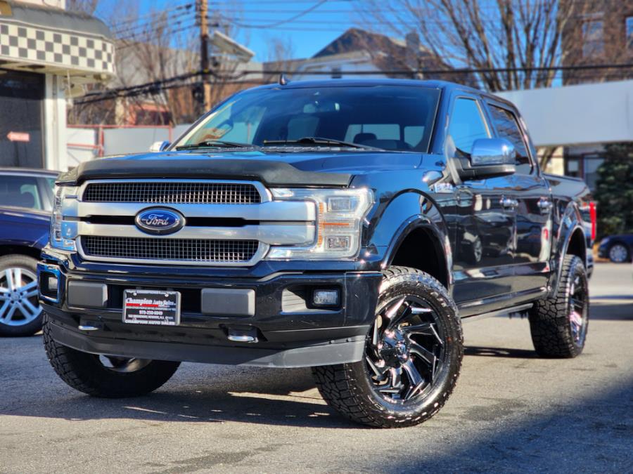 2018 Ford F-150 Platinum 4WD SuperCrew 5.5'' Box, available for sale in Newark, New Jersey | Champion Auto Sales. Newark, New Jersey