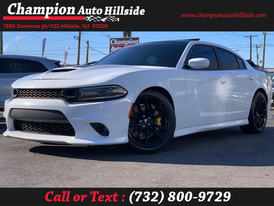 2019 Dodge Charger Scat Pack RWD, available for sale in Hillside, New Jersey | Champion Auto Hillside. Hillside, New Jersey 2019 Dodge Charger Scat Pack RWD, available for sale in Hillside, New Jersey | Champion Auto Hillside. Hillside, New Jersey