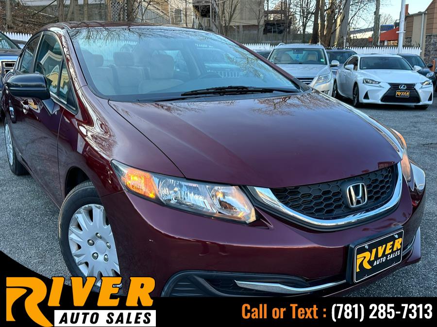 2014 Honda Civic Sedan 4dr CVT LX, available for sale in Malden, Massachusetts | River Auto Sales. Malden, Massachusetts