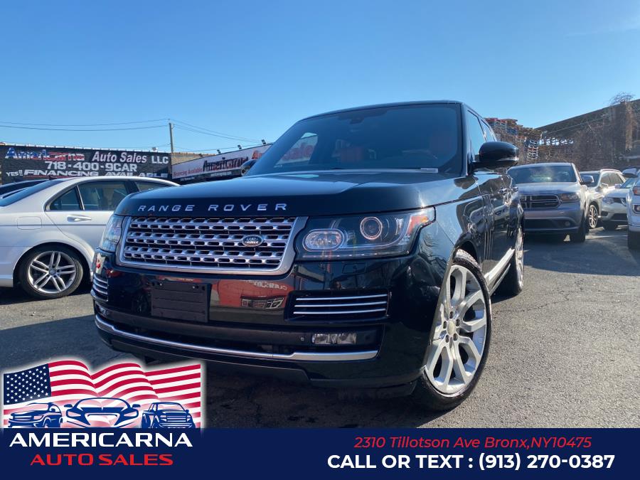 2015 Land Rover Range Rover 4WD 4dr Autobiography, available for sale in Bronx, New York | Americarna Auto Sales LLC. Bronx, New York 2015 Land Rover Range Rover 4WD 4dr Autobiography, available for sale in Bronx, New York | Americarna Auto Sales LLC. Bronx, New York