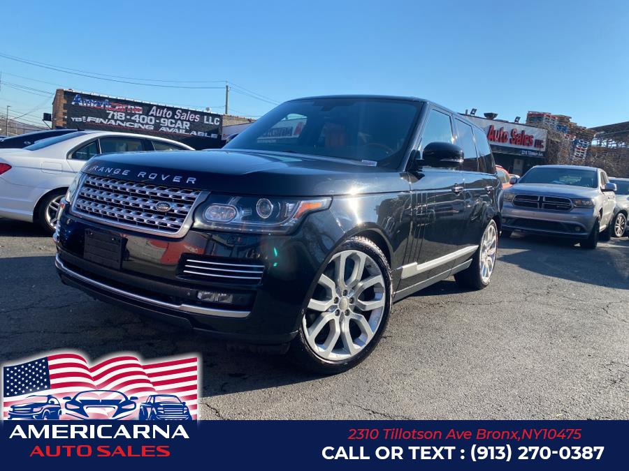 2015 Land Rover Range Rover 4WD 4dr Autobiography, available for sale in Bronx, New York | Americarna Auto Sales LLC. Bronx, New York 2015 Land Rover Range Rover 4WD 4dr Autobiography, available for sale in Bronx, New York | Americarna Auto Sales LLC. Bronx, New York