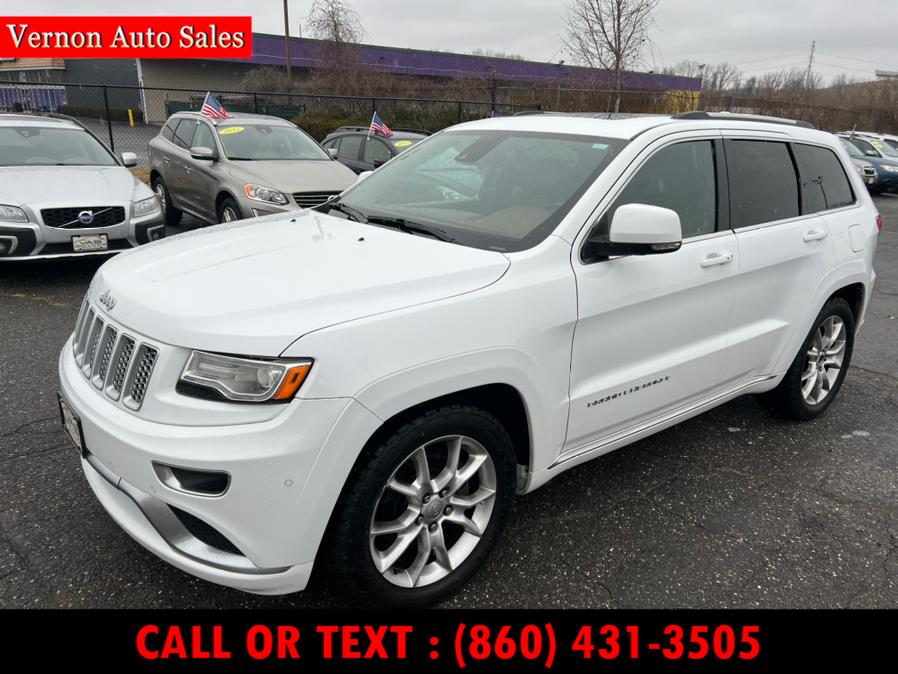 2015 Jeep Grand Cherokee 4WD 4dr Summit, available for sale in Manchester, Connecticut | Vernon Auto Sale & Service. Manchester, Connecticut 2015 Jeep Grand Cherokee 4WD 4dr Summit, available for sale in Manchester, Connecticut | Vernon Auto Sale & Service. Manchester, Connecticut