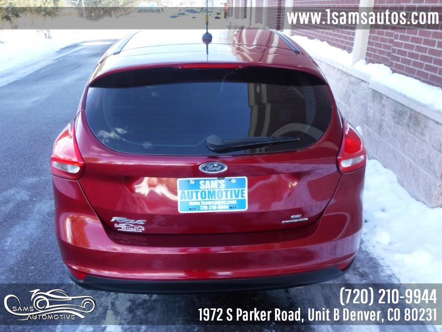 2015 Ford Focus 5dr HB SE, available for sale in Denver, Colorado | Sam's Automotive. Denver, Colorado 2015 Ford Focus 5dr HB SE, available for sale in Denver, Colorado | Sam's Automotive. Denver, Colorado