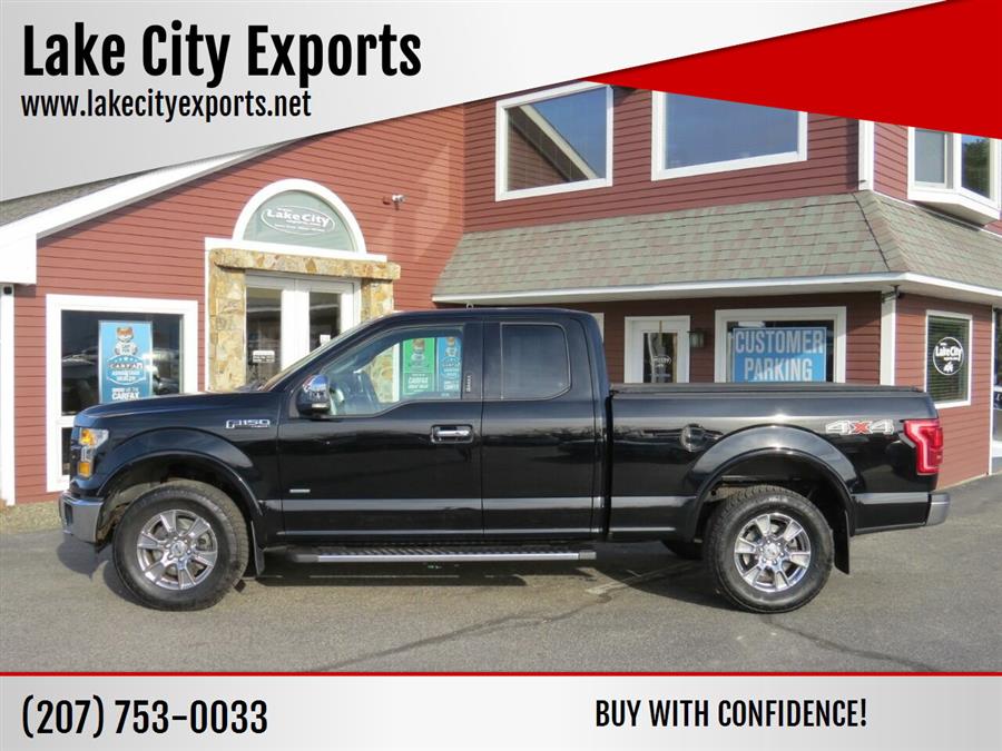 2016 Ford F-150 Lariat 4x4 4dr SuperCab 6.5 ft. SB, available for sale in Auburn, Maine | Lake City Exports Inc. Auburn, Maine 2016 Ford F-150 Lariat 4x4 4dr SuperCab 6.5 ft. SB, available for sale in Auburn, Maine | Lake City Exports Inc. Auburn, Maine