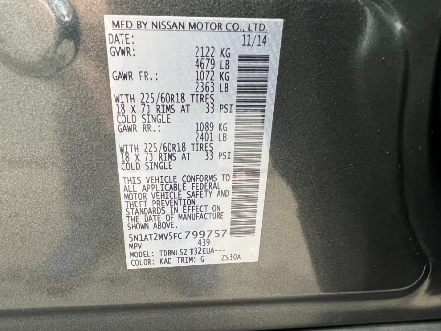 2015 Nissan Rogue AWD 4dr SL, available for sale in Bristol, Connecticut | Bristol Auto Center LLC. Bristol, Connecticut 2015 Nissan Rogue AWD 4dr SL, available for sale in Bristol, Connecticut | Bristol Auto Center LLC. Bristol, Connecticut