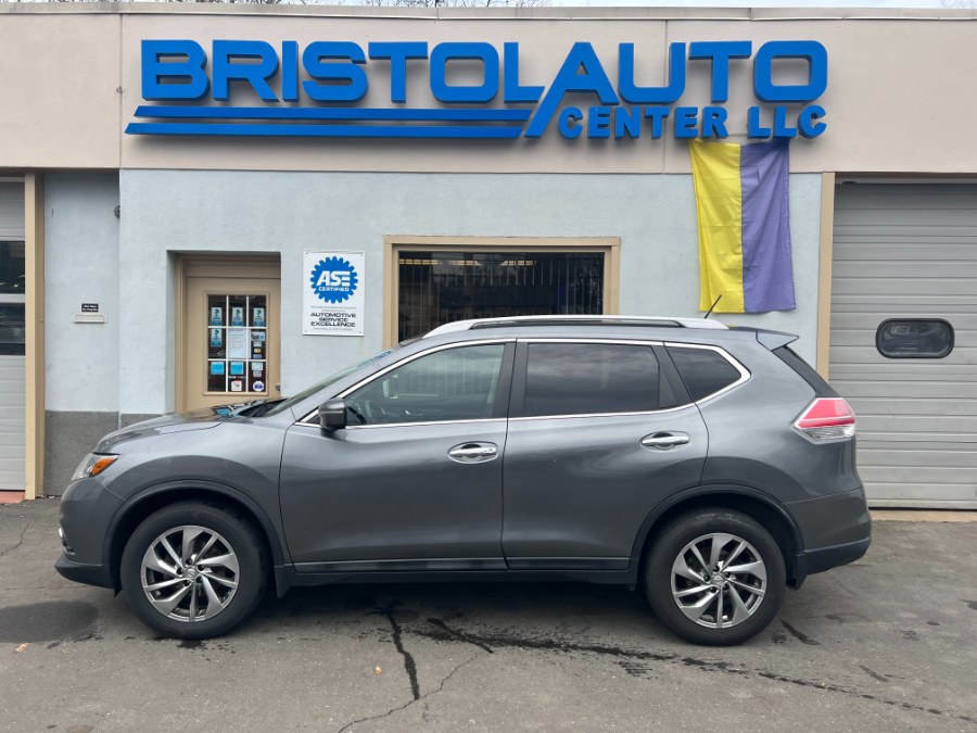 2015 Nissan Rogue AWD 4dr SL, available for sale in Bristol, Connecticut | Bristol Auto Center LLC. Bristol, Connecticut 2015 Nissan Rogue AWD 4dr SL, available for sale in Bristol, Connecticut | Bristol Auto Center LLC. Bristol, Connecticut